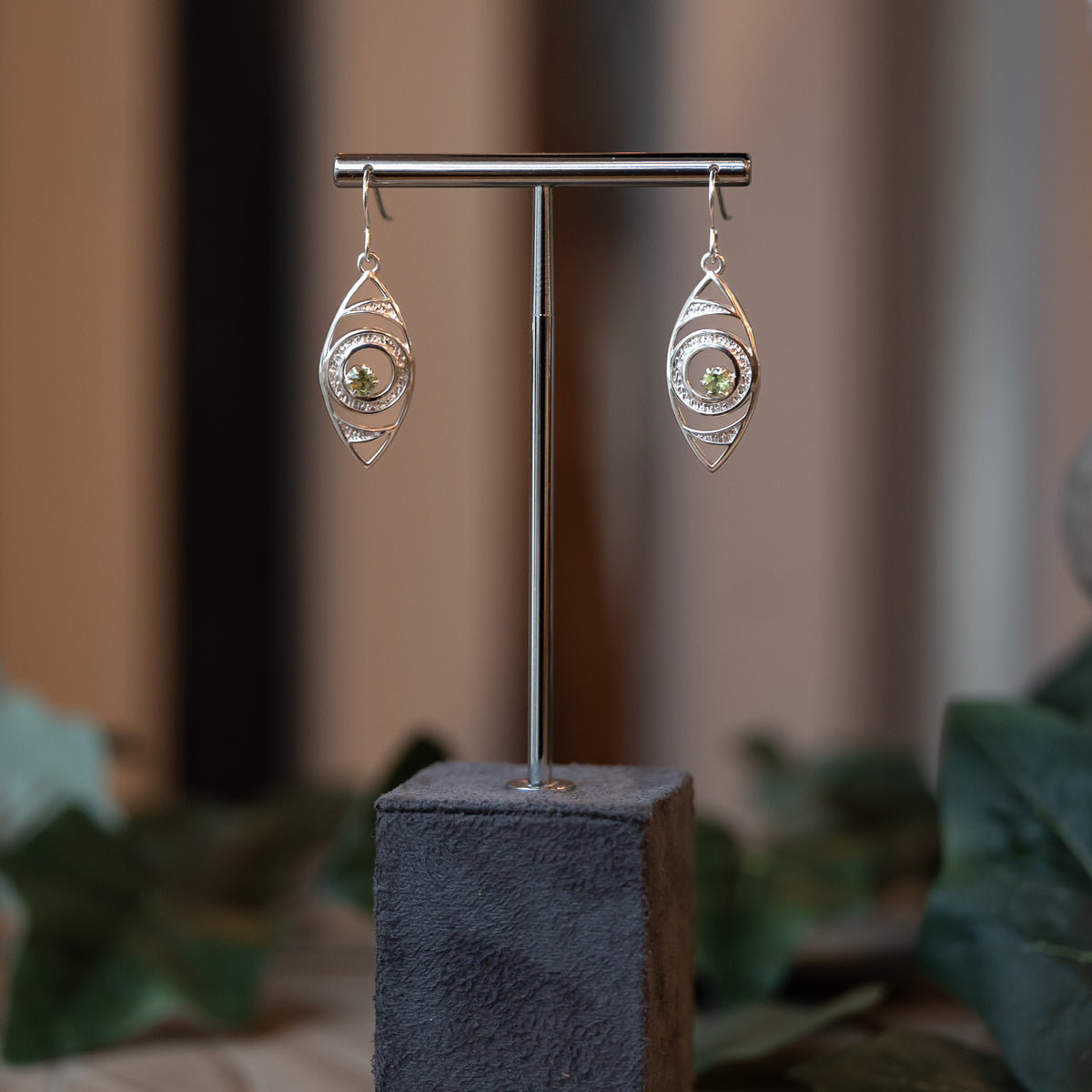 Sight Matters Charity Anniversary Fundraiser Silver Gemstone Earrings *Limited Edition*