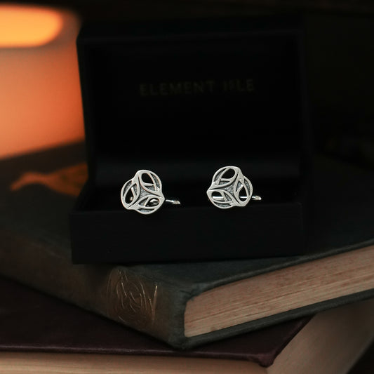 Archibald Knox Ulican Silver Cufflinks
