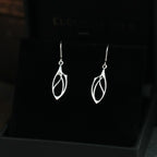 Archibald Knox Ulican Silver 'Thorn' Dangle Earrings