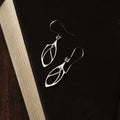 Archibald Knox Ulican Silver 'Thorn' Dangle Earrings