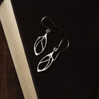 Archibald Knox Ulican Silver 'Thorn' Dangle Earrings