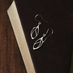 Archibald Knox Ulican Silver 'Thorn' Dangle Earrings