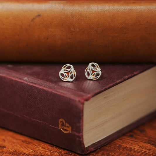 Ember - Archibald Knox Ulican Enamel Stud Earrings