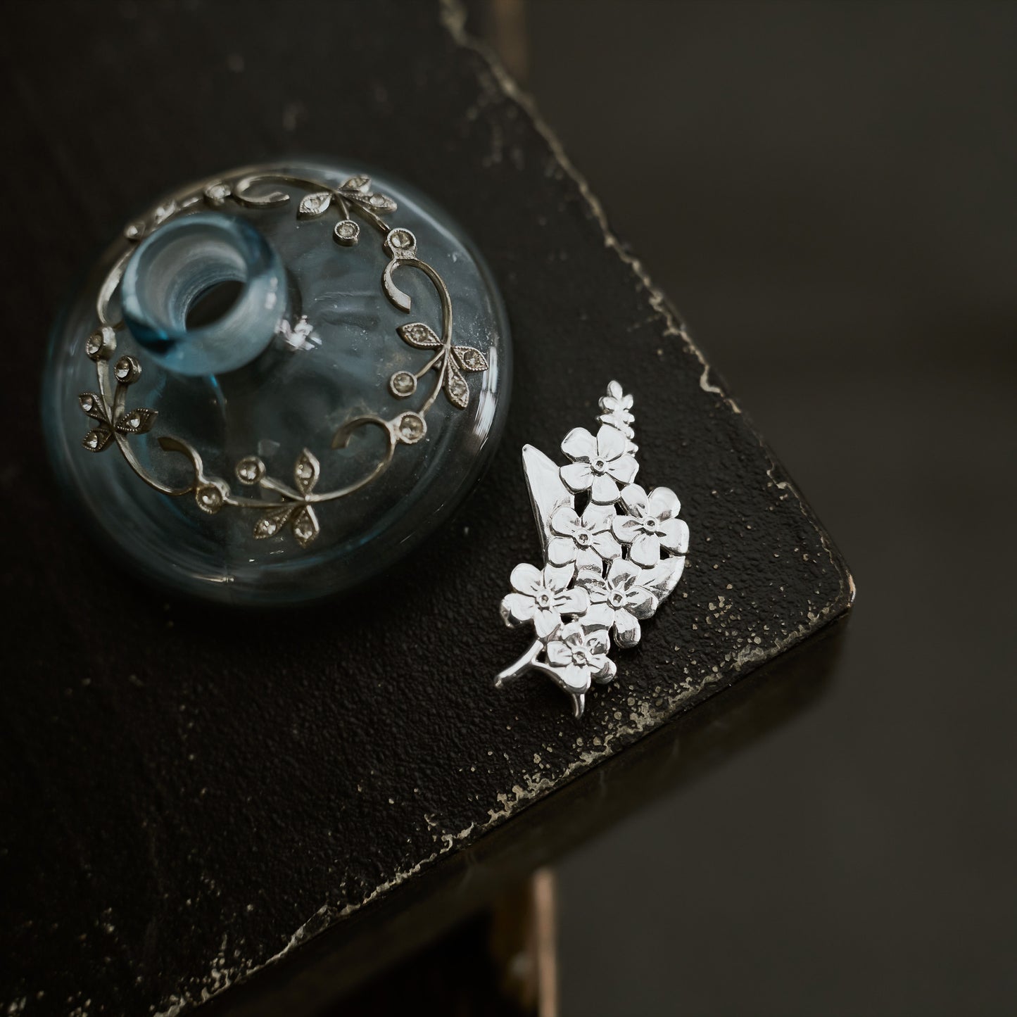 Forget Me Not Brooch
