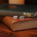Ulican - Archibald Knox Celtic Knot work inspired Wide Ring