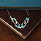 Tide - Archibald Knox Ulican Enamel Necklace