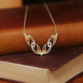 Ember - Archibald Knox Ulican Enamel Necklace