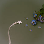Forget Me Not Charm Necklace