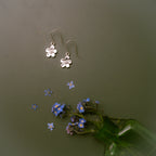 Forget Me Not Dangle Earrings