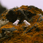 Sterling Silver Puffin Stud Earrings