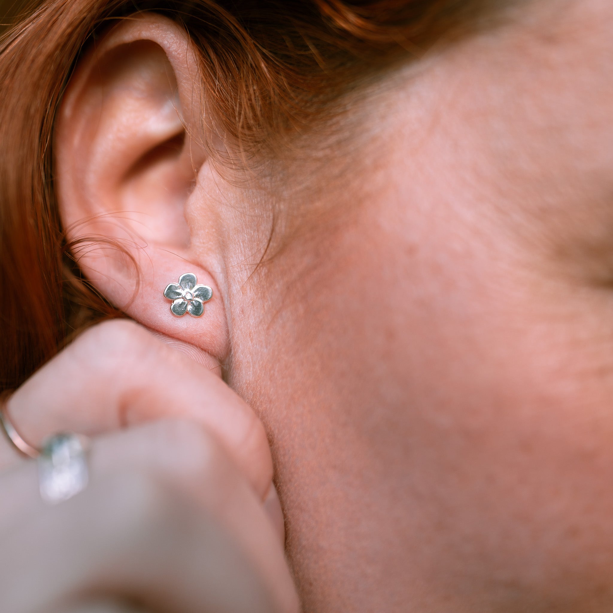 Forget Me Not Stud Earrings
