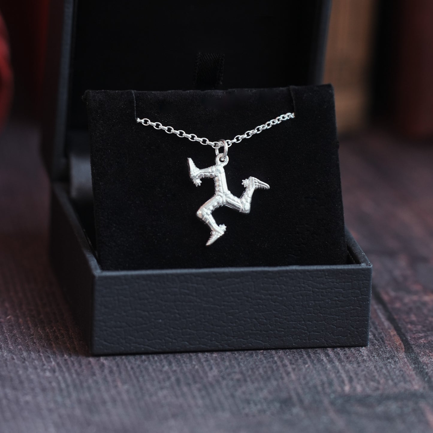 Three Legs of Man Sterling Silver Pendant Necklace