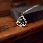 Archibald Knox Large Ulican Silver 'Triskel' Pendant