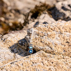 Sterling Silver Balance Pebble Necklace - Niarbyl