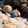 Sterling Silver Balance Pebble Necklace - Niarbyl