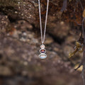 Sterling Silver Balance Pebble Necklace - Laxey