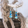 Sterling Silver Pebble Earrings - Summer Shores
