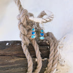 Sterling Silver Pebble Earrings - Summer Shores