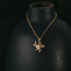 Gold Hare Charm Necklace
