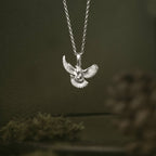 Peregrine Falcon Pendant Necklace