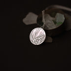 Sterling Silver Aurora Large Pendant Necklace