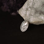 Sterling Silver Small Aurora Pendant Necklace