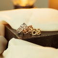 Gold Infinity Ring - Yellow, Rose or White Gold