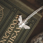 Sterling Silver Honey Bee Necklace