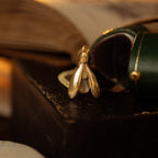 Gold Snowdrop Necklace
