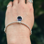 Enamel Droplet Charm Bracelet