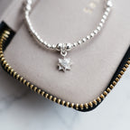 North Star Sterling Silver Charm Bracelet