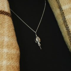 FUA Code Necklace Charm付 P.SILVER 箱あり Sterling Silver Fuchsia Flower Necklace – Element Isle