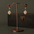 Gold Sandulf's Cross Celtic Knot Earrings