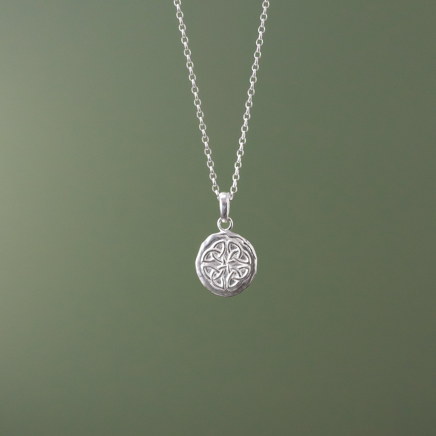 Celtic Spirit - Elemental Talisman Coin Pendant