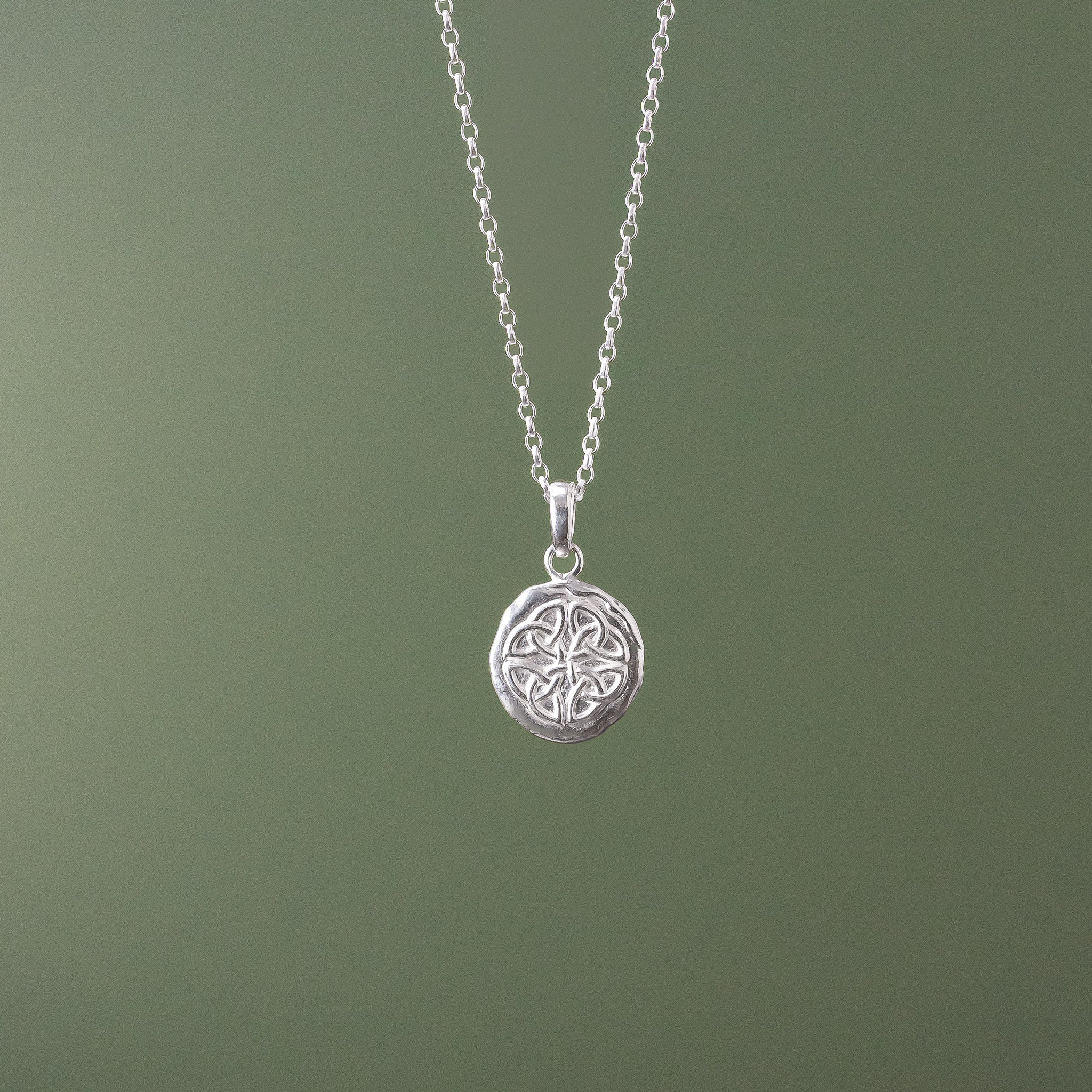 Celtic Spirit - Elemental Talisman Coin Pendant