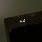 Sandulf's Cross Silver Bird Studs