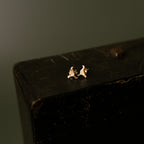 Gold Sandulf's Cross Bird Studs