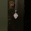 Sandulf's Cross Silver Celtic Knot Necklace