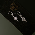 Sandulf's Cross Serpent Celtic Knot Earrings
