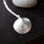 Sterling Silver Artemis Clam Shell Necklace