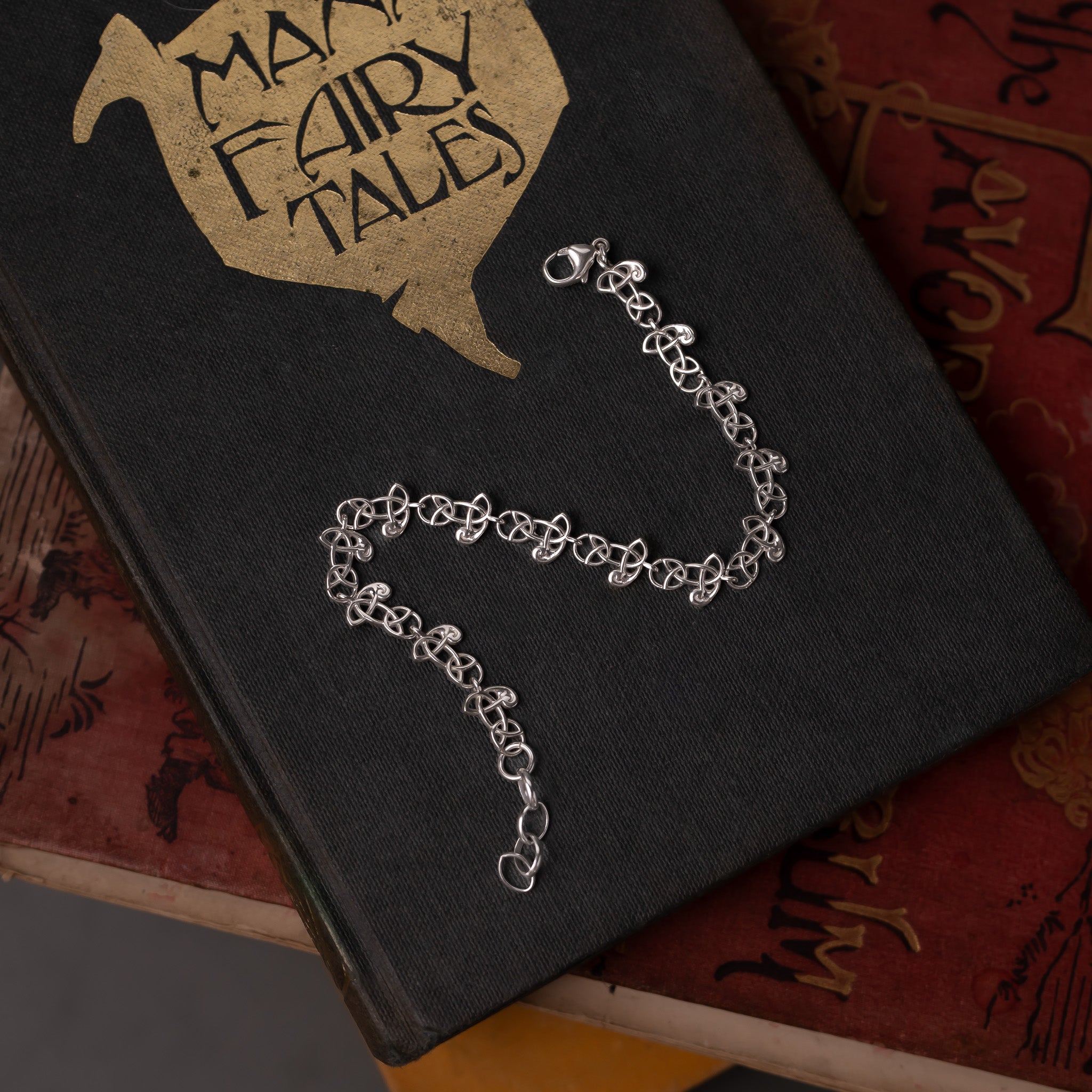 Sandulf's Silver Celtic Knot Work Bracelet