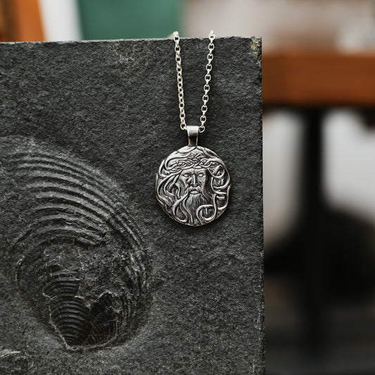 Manannan Sterling Silver Pendant Necklace