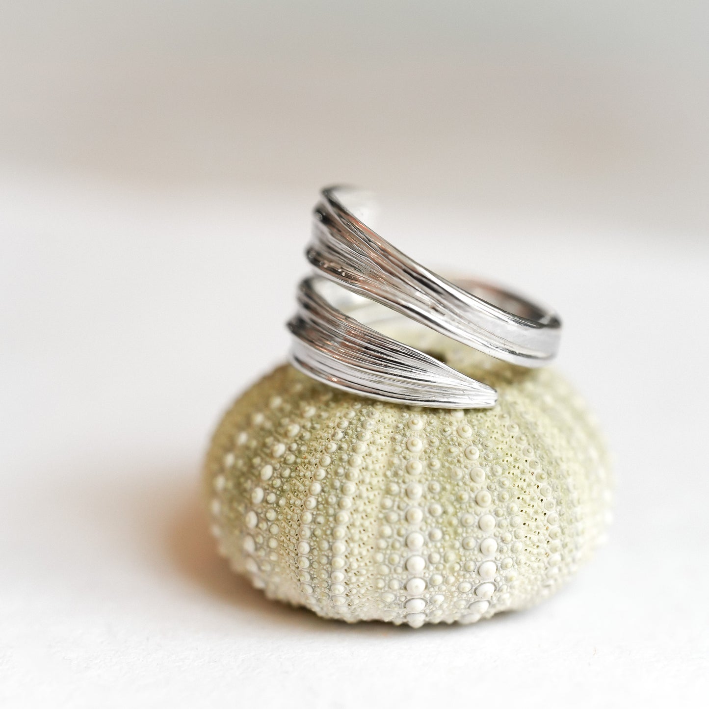 Adjustable Sterling Silver Drift Ring