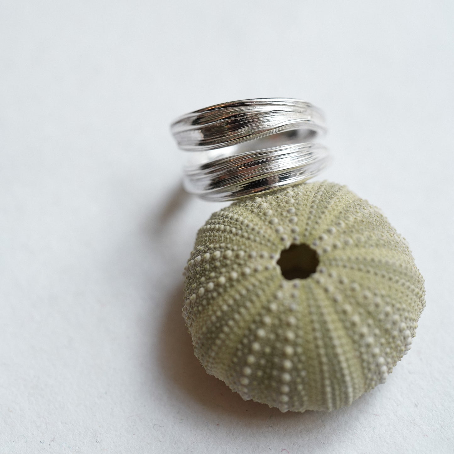 Adjustable Sterling Silver Drift Ring