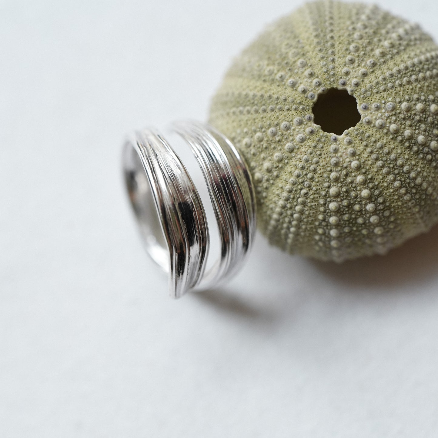 Adjustable Sterling Silver Drift Ring