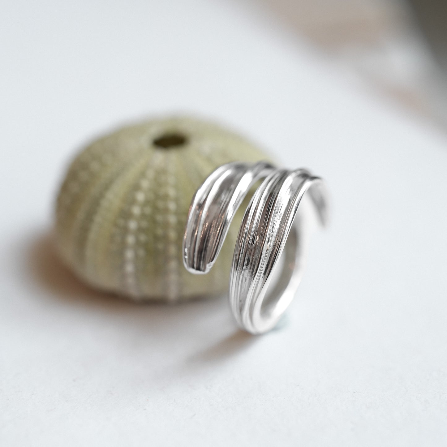 Adjustable Sterling Silver Drift Ring