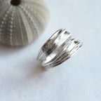 Adjustable Sterling Silver Drift Ring