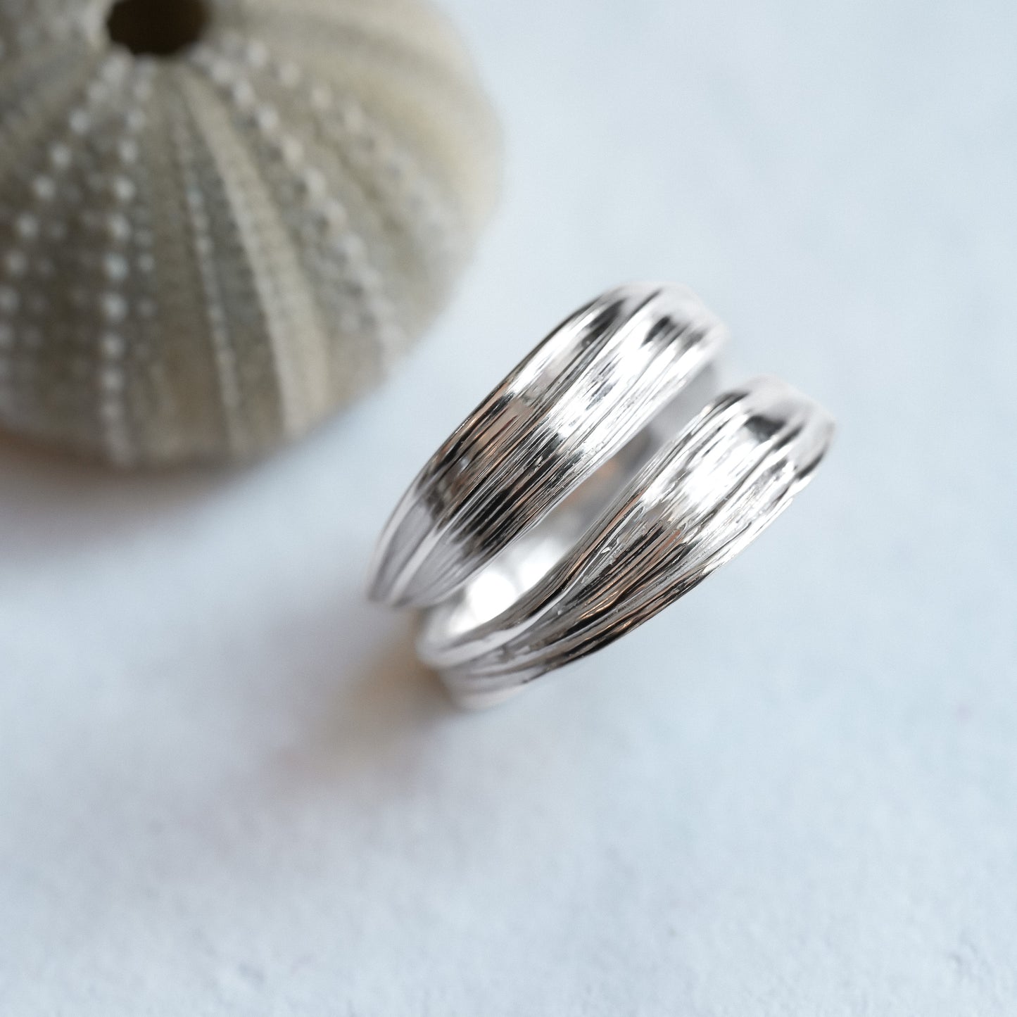 Adjustable Sterling Silver Drift Ring