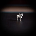 Silver Manx Cat Pendant Necklace