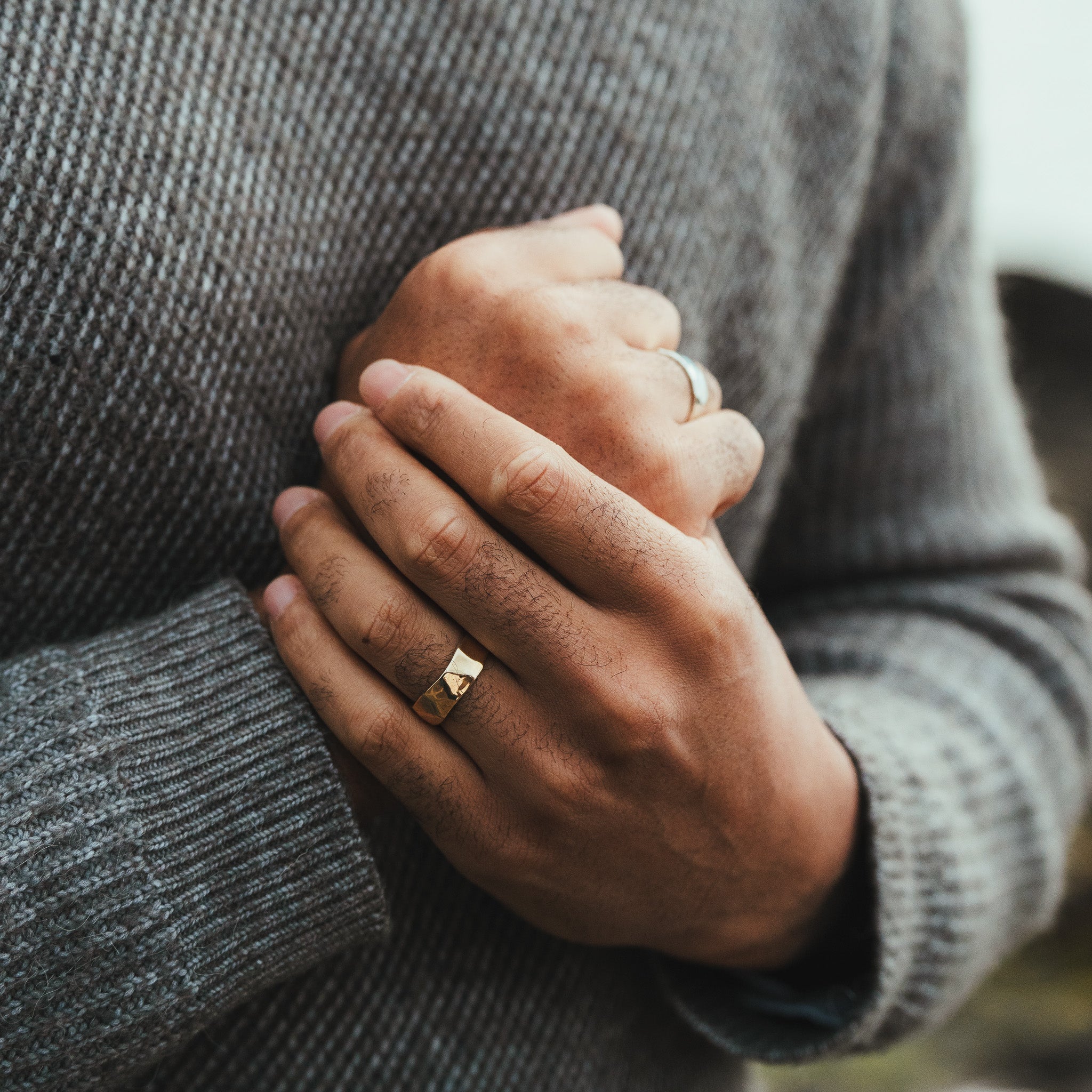 Gold Lithic Ring